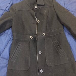 Next Charcoal Pea Coat